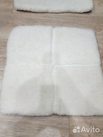 Меховые накидки на сидения квадратные