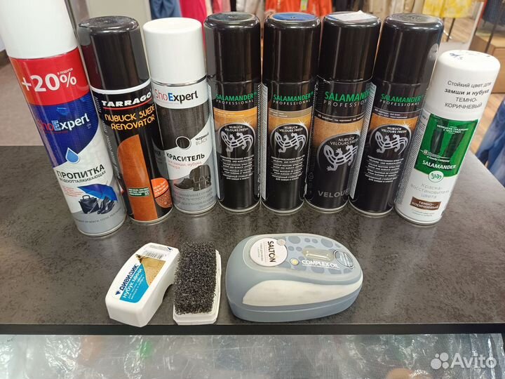 Средства по уходу за обувью