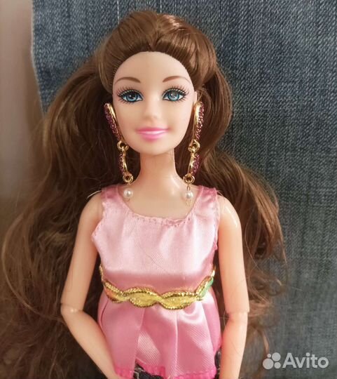 Украшения - серьги для Кукол Барби и других