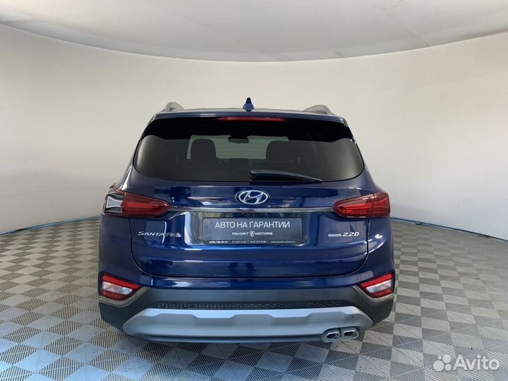 Hyundai Santa Fe 2.2 AT, 2019, 94 201 км