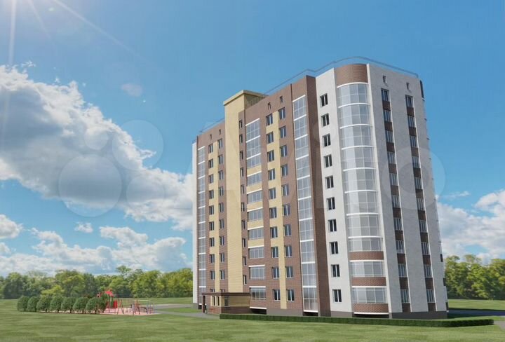 2-к. квартира, 61,2 м², 7/10 эт.