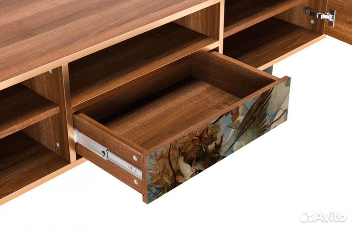 Тв-тумба T6 - Орех - The Fall of the Rebel Angels