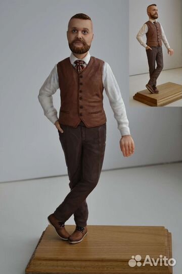 Фигурка кукла статуэтка по фото, цена на 2 фото