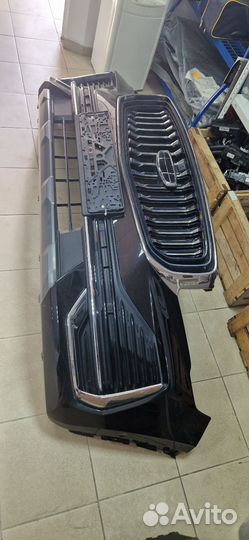 Бампер передний geely monjaro
