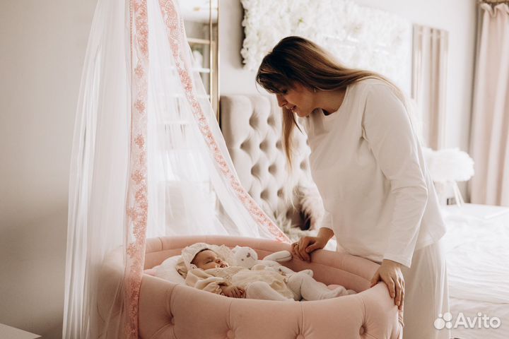 Люлька кроватка качалка детская