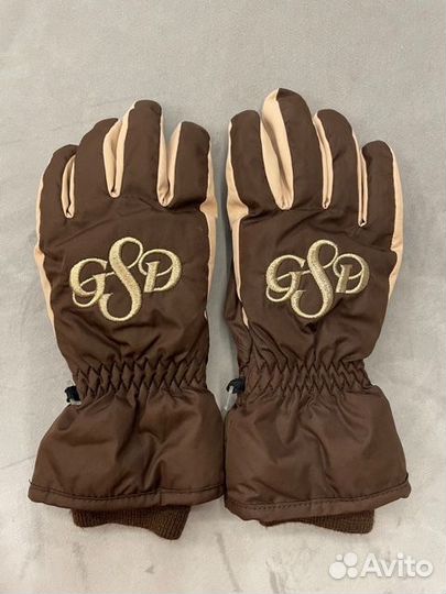 Горнолыжные перчатки д/девочки