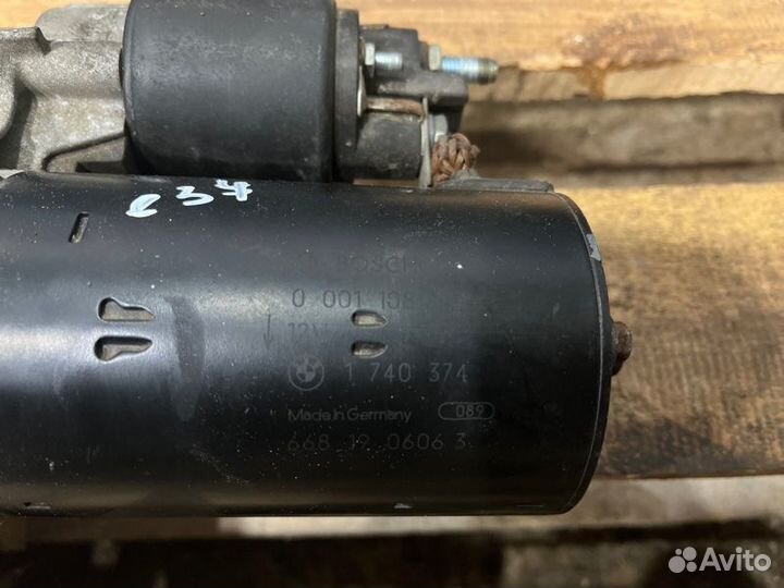 Стартер Bmw 3 E46 M52B28TU 1998