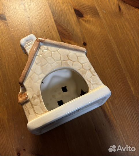 Домик подсвечник новогодний