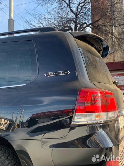 Шильдики Excalibur Land Cruiser 200 Toyota