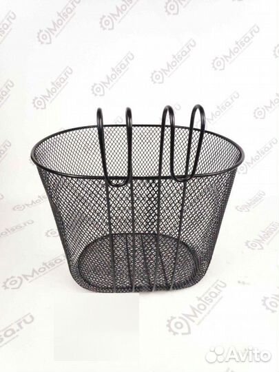 Корзина передняя на руль (навесная с крюками)