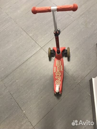 Самокат детский m-cro трехколесный бу
