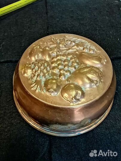 Форма для выпечки медная 