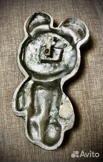 Олимпийский мишка 1980 настенный Редкий