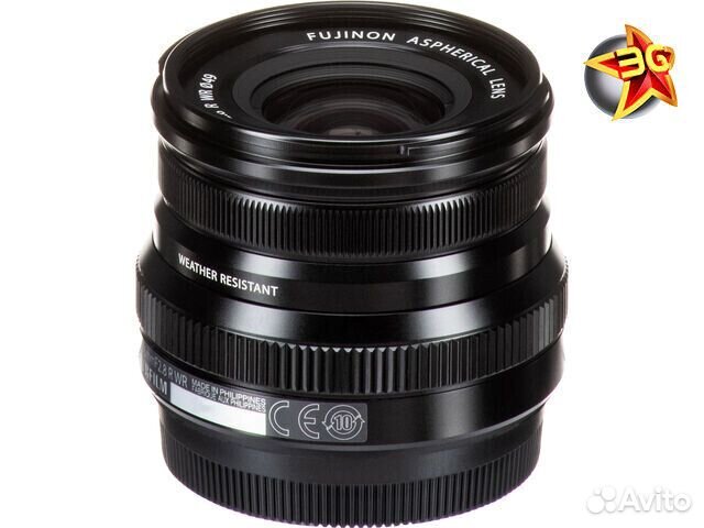 Объектив Fujifilm Fujinon XF 16mm f/2.8R WR Black