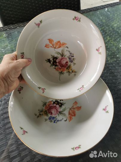 Тарелки новые Чехословакия, Япония