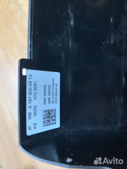 Блок подрулевых переключателей W167