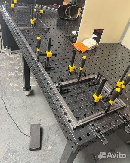 Сварочный 3D стол 1000х800х100 толщиной 8 мм