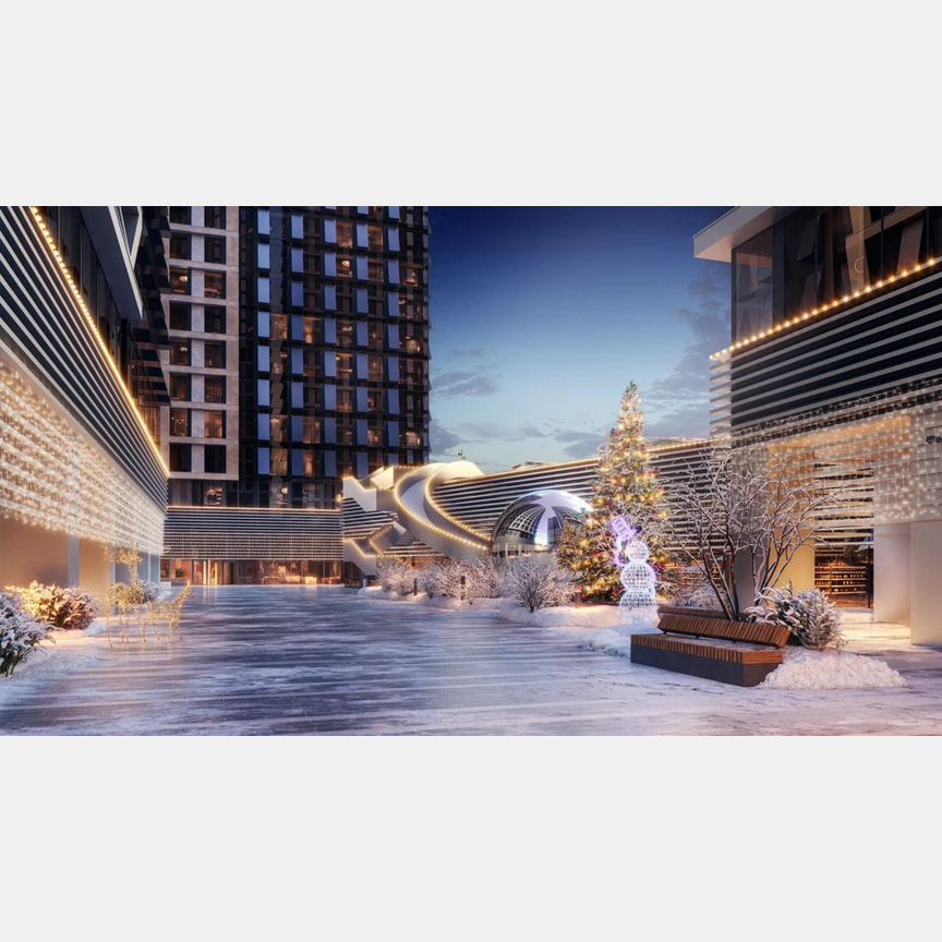 1-к. апартаменты, 37,8 м², 5/35 эт.