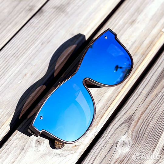 Cолнцезащитные очки Синие унисекс