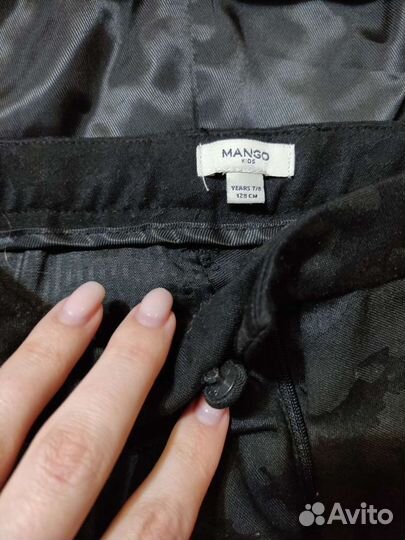 Классический костюм Mango для мальчика 7-8 лет