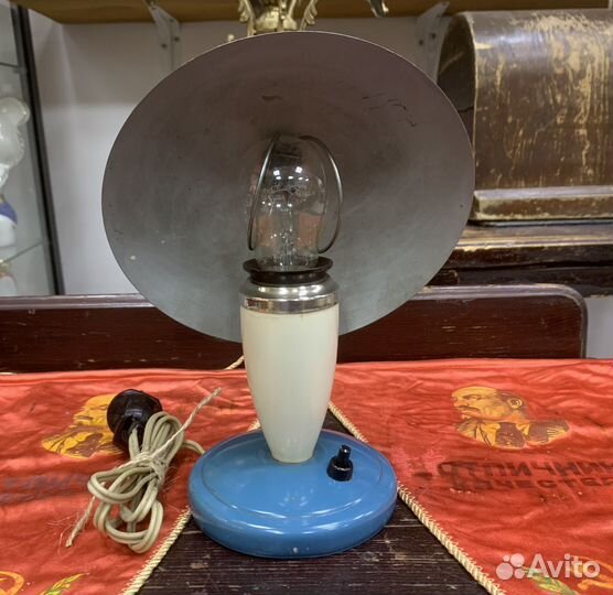 Лампа настольная, ночник. Грибок