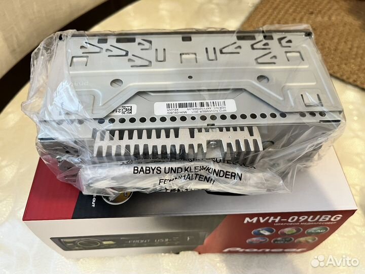 Магнитола pioneer mvx-09ubg