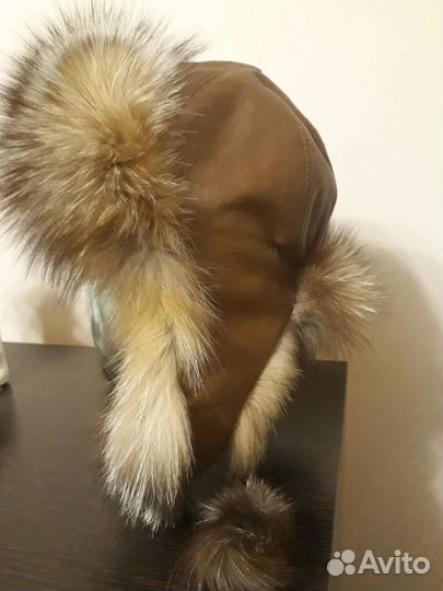 Шапка с ушками женская