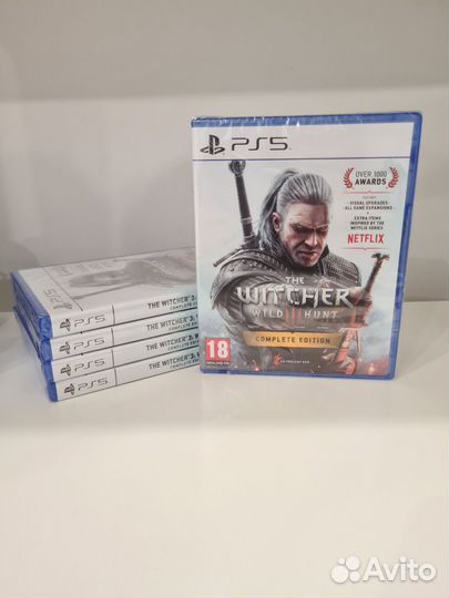 The witcher 3 ps5 новый диск