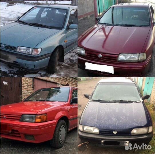 Nissan primera, Санни кузовные части 1986-1996г