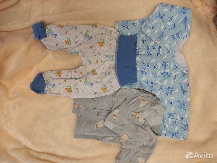 Вещи пакетом на мальчика от 0 до 3 месяцев
