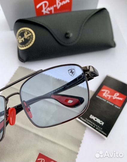 Очки ray ban ferrari прозрачные