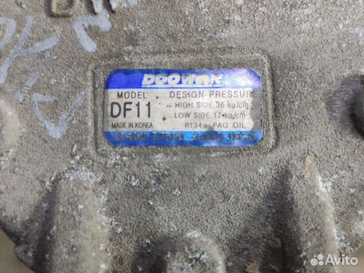 Компрессор кондиционера Kia Rio 3