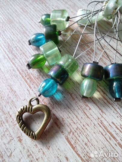 Маркеры для вязания на спицах тросике