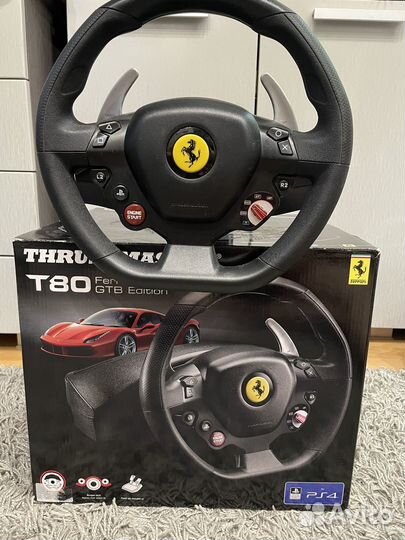 Руль ThrustMaster T80 Ferrari