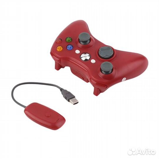 XBox 360 Wireless Controller Wnidows,красный,новый