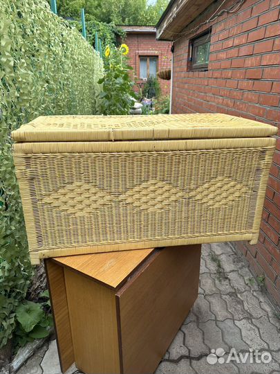 Сундук ротанговый