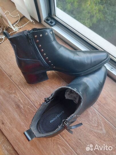 Ботильоны натуральная кожа 40 размер