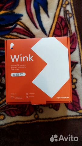 Тв приставка wink с роутером Ростелеком Wi-fi объявление продам