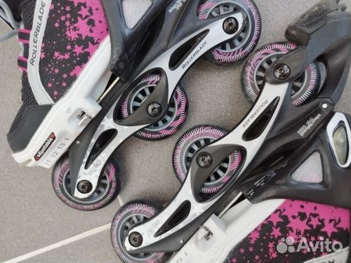 RollerBlade детские раздвижные ролики свет, 28-32