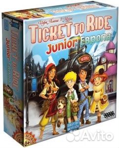 Настольная игра: Ticket to Ride Junior: Европа, а