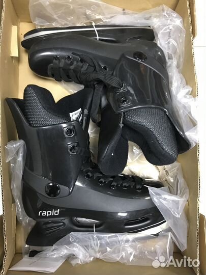 Коньки хоккейные новые atemi