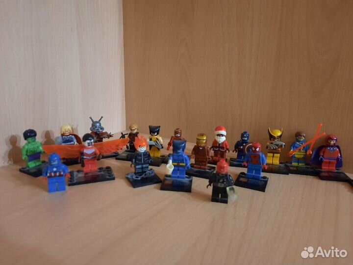 Lego marvel минифигурки
