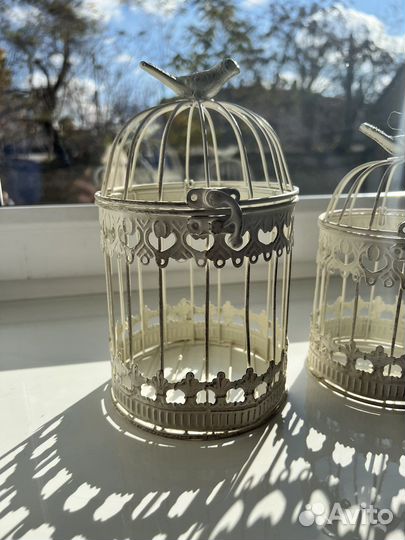 Декоротивные клетки для птиц
