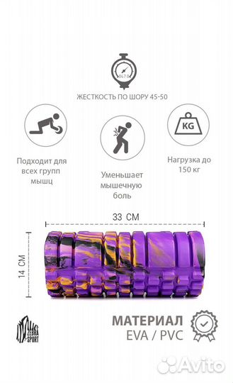 Массажный мфр ролик