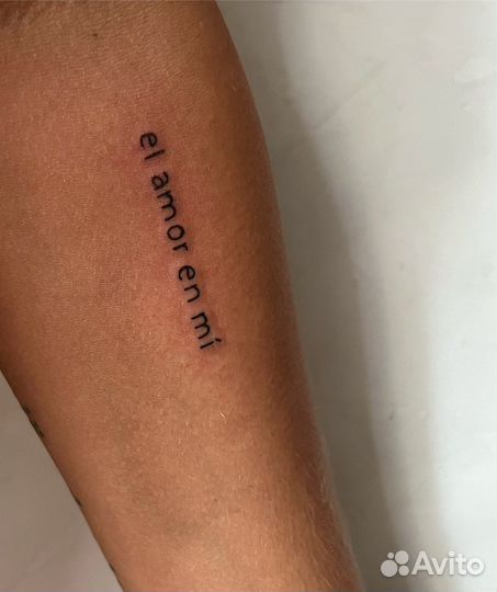 Мини тату, мини татуировки