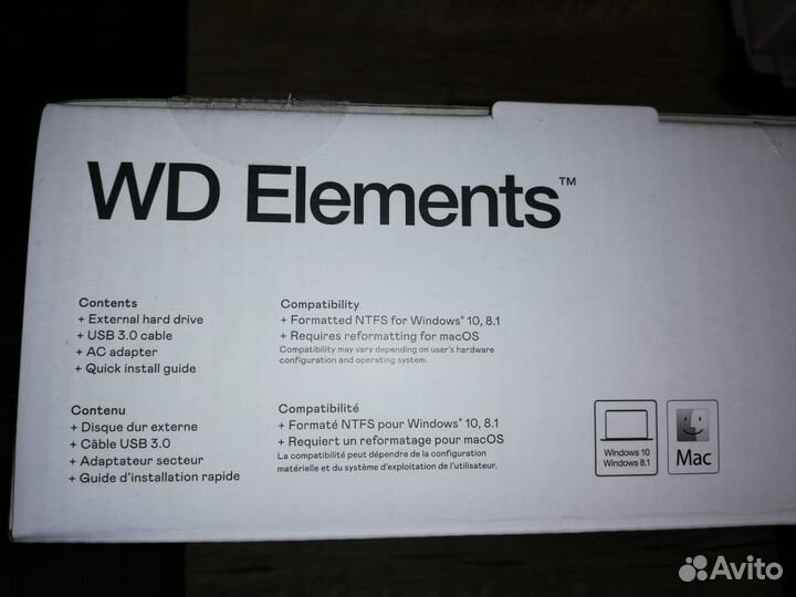 Внешний жесткий диск 8тв Western Digital