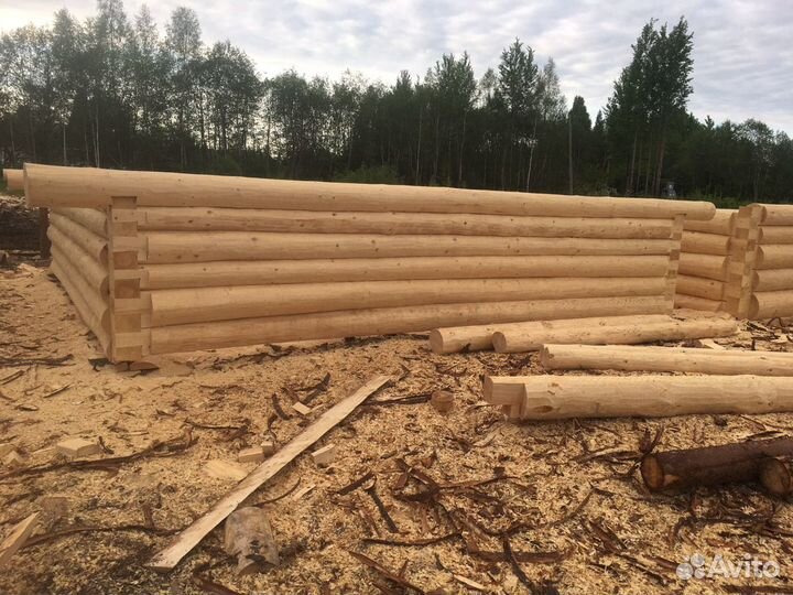 Изготовление срубов под заказ, стаж работы 20 лет