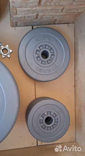 Блины для штанги и грифы