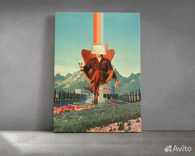 Постер / картина на холсте-Авто/Абстракция и др