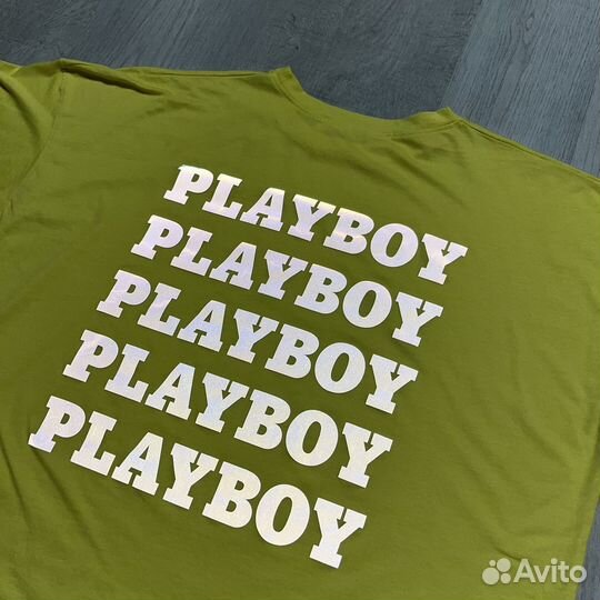 Playboy x Missguided 2XL-3XL футболка мужская